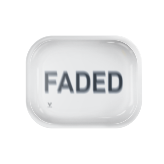 Faded Metal Rollin' Tray