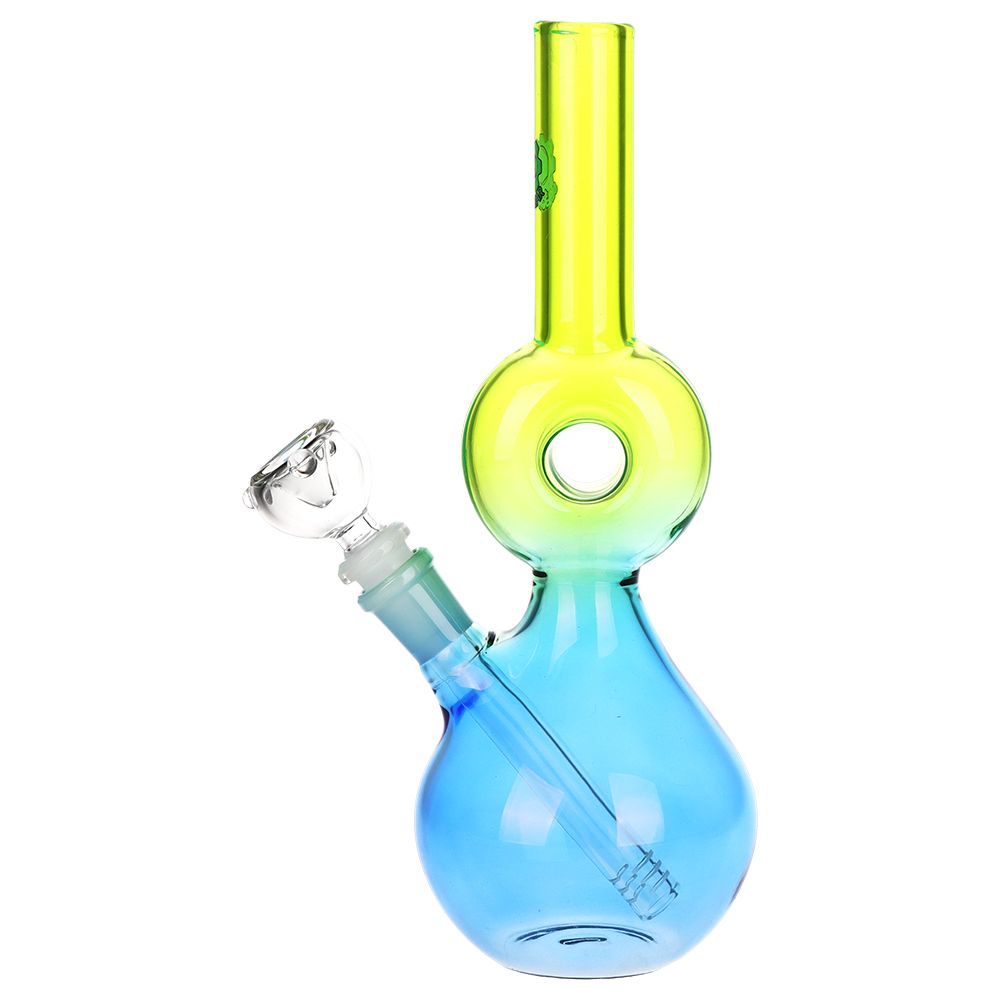 SeshGear Donut Ombre Glass Water Pipe - 10.5"/ 3ct