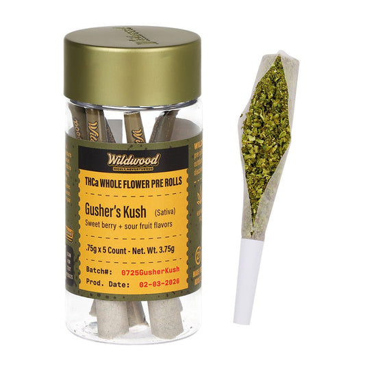 Wildwood THCa Pre-Roll | 0.75g | 5pc | 10pk Bundle
