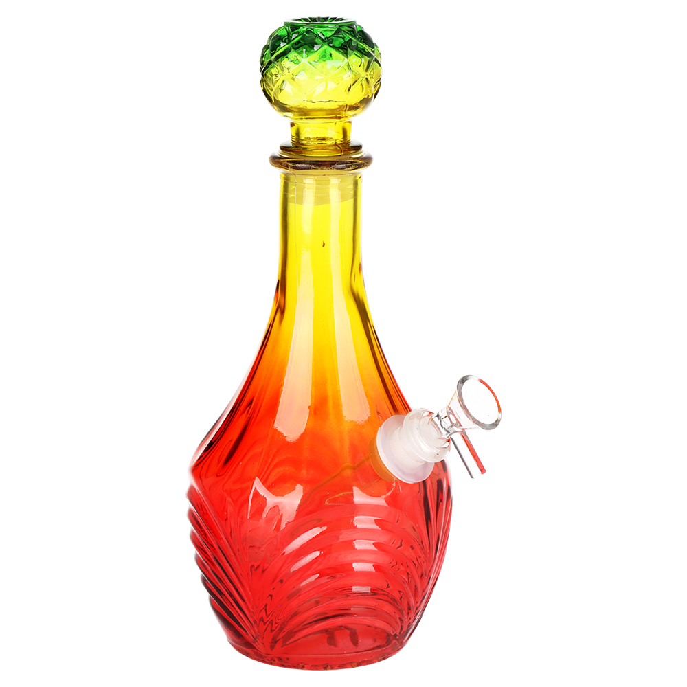 SeshGear Vintage Ombre Glass Water Pipe - 11" / 14mm F / High Stripe