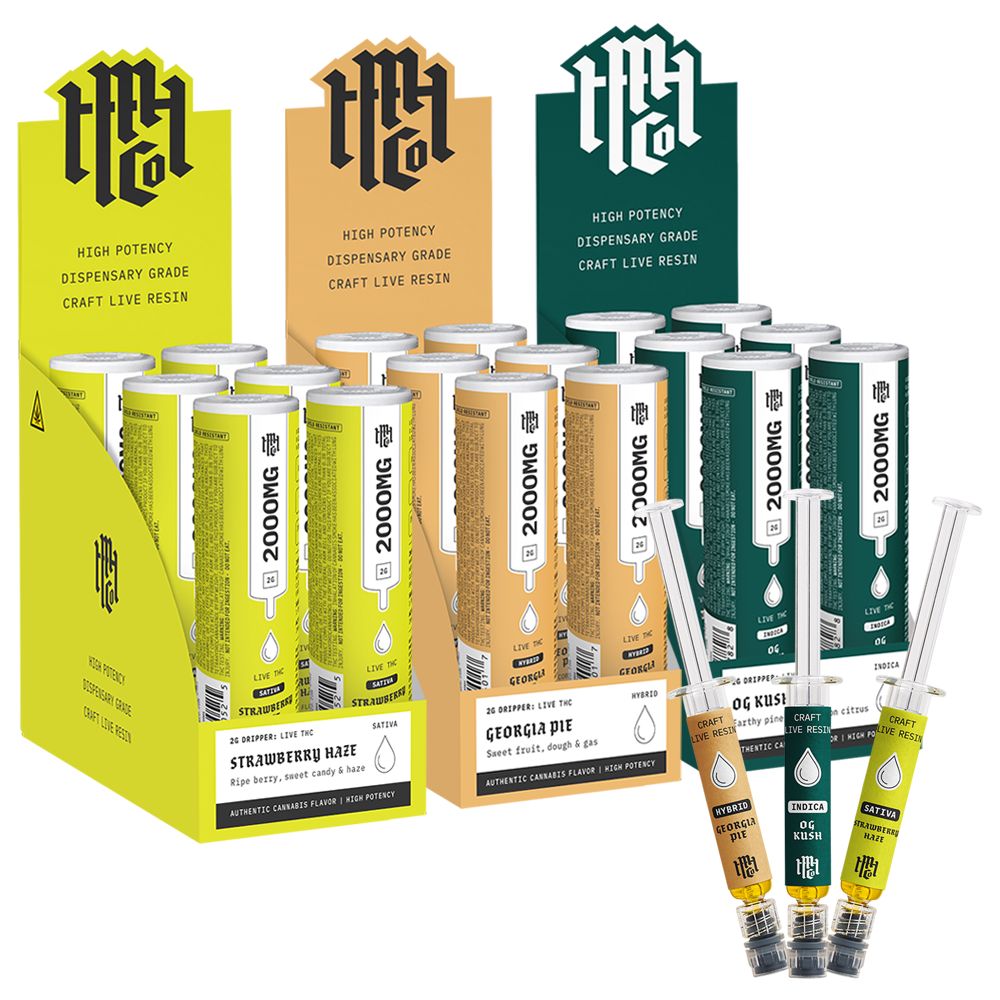 Modern Herb Co Total T Compliant Live THC Blend Dripper | 2g | 6ct Display