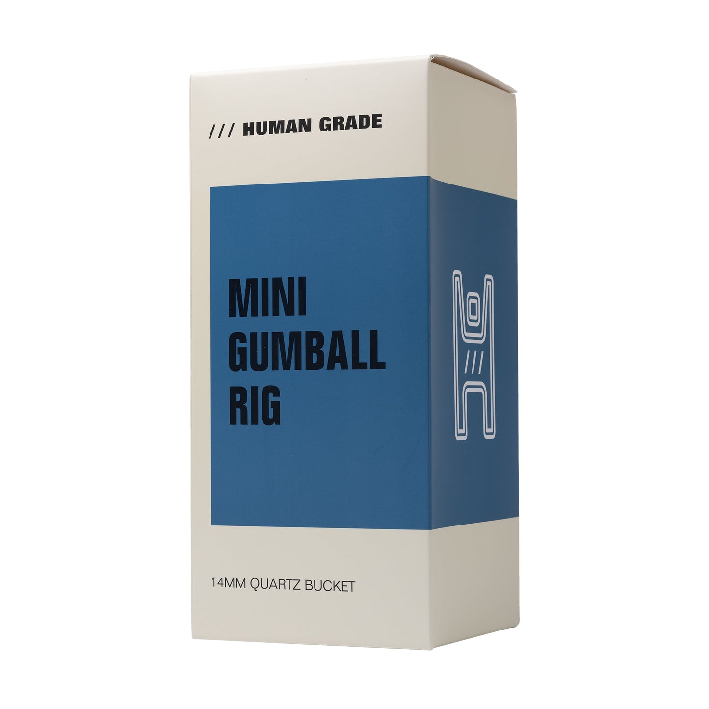 Human Grade 10" Mini Gumball Rig Glass Water Pipe