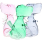 T-Rexxin On Em Glass Water Pipe - 5.75" / 14mm F / Colors Vary