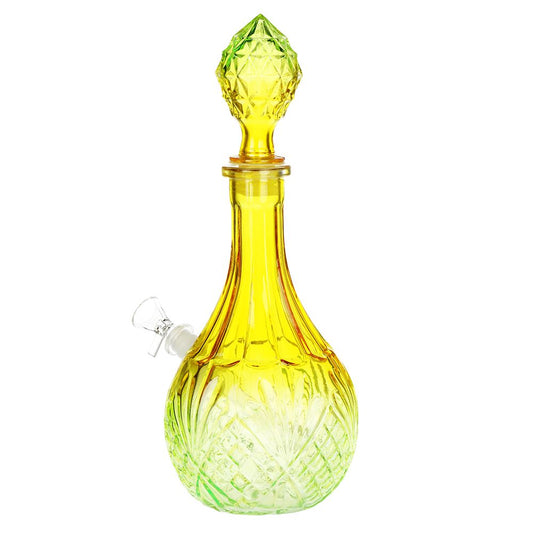 SeshGear Vintage Ombre Glass Water Pipe - 12.25" / 14mm F / Water Drop