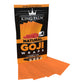 King Palm Goji Wraps & Filter Tips | 4pk | 15pc Display