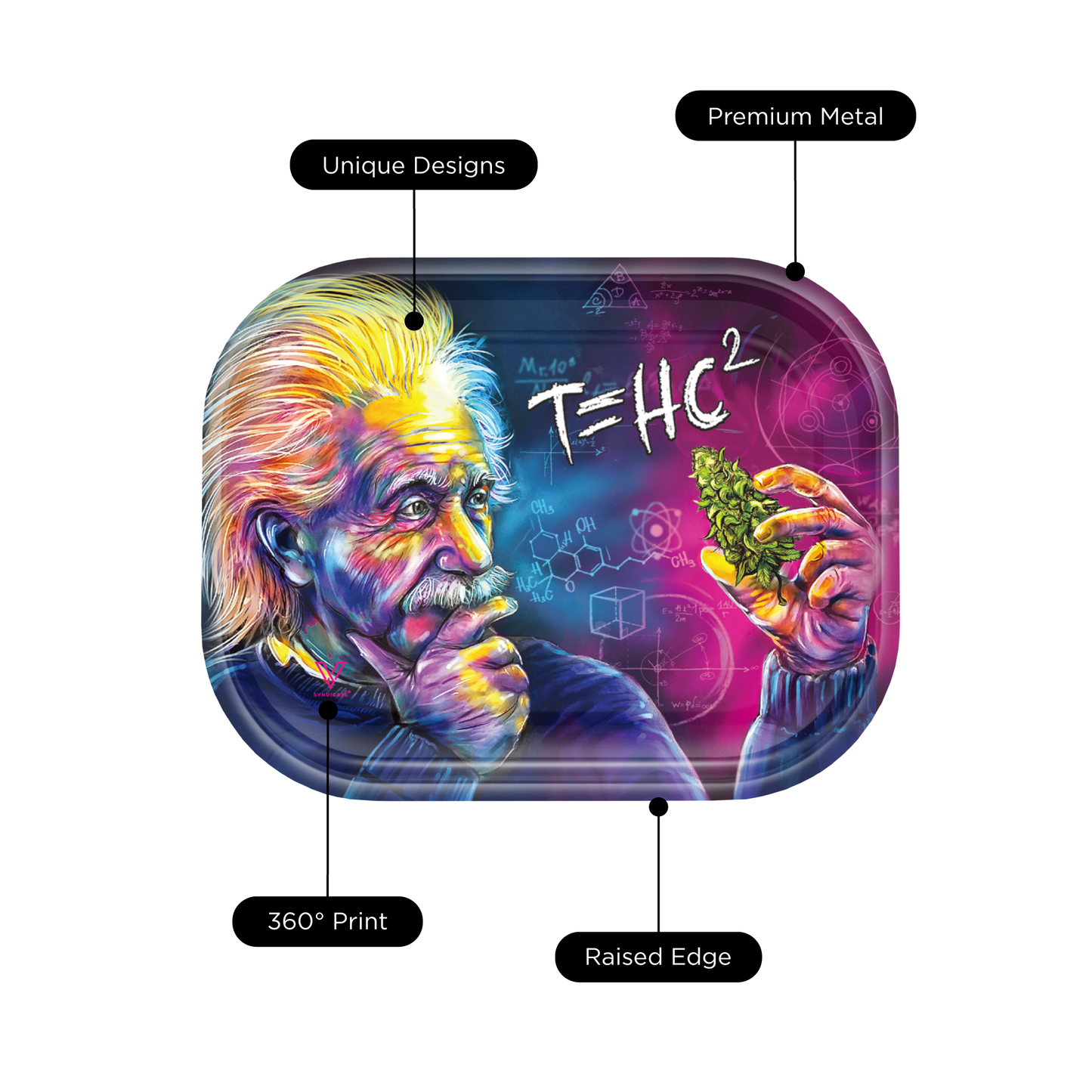 T=HC2 Metal Rollin' Tray