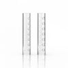 HOLLOW QUARTZ PILLARS WITH HOLES (2PK)