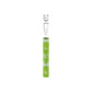 White Rhino Quartz Chillum To Straw - 5" / Glow In The Dark 25ct