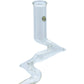 LA Pipes "Switchback" Bubble Base Bong
