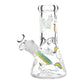 Pulsar Caticorns Design Glass Beaker Water Pipe - 8" / 14mm F