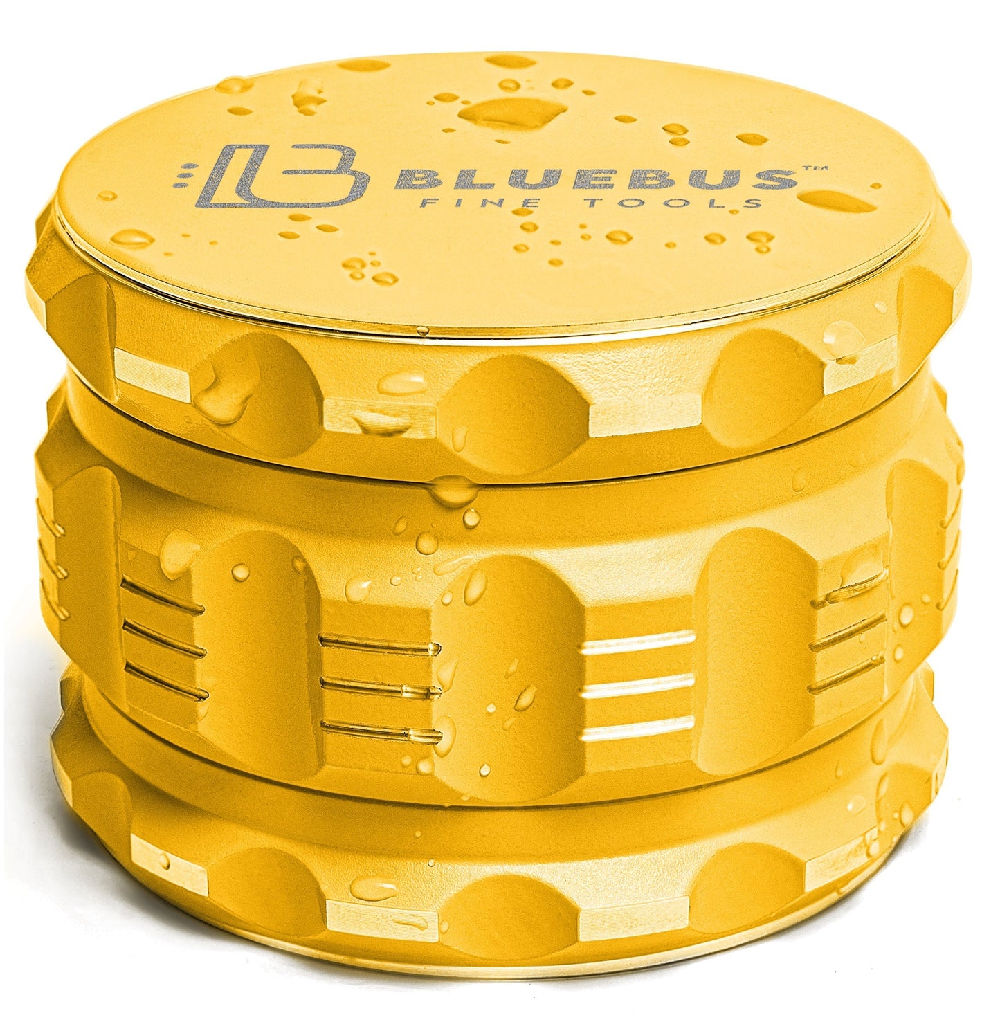 GAC 4-Piece Ceramic Herb Grinder – 2.5-Inch Yellow | BlueBus Fine Tools