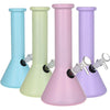 SeshGear Pastel Beaker Glass Water Pipe - 9.75" / 14mm F / Colors Vary