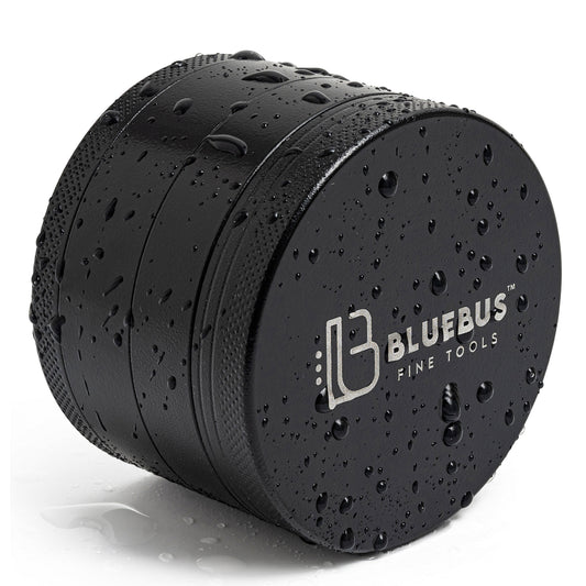 GC 4-Piece Ceramic Herb Grinder – 2.5-Inch Black | BlueBus Fine Tools