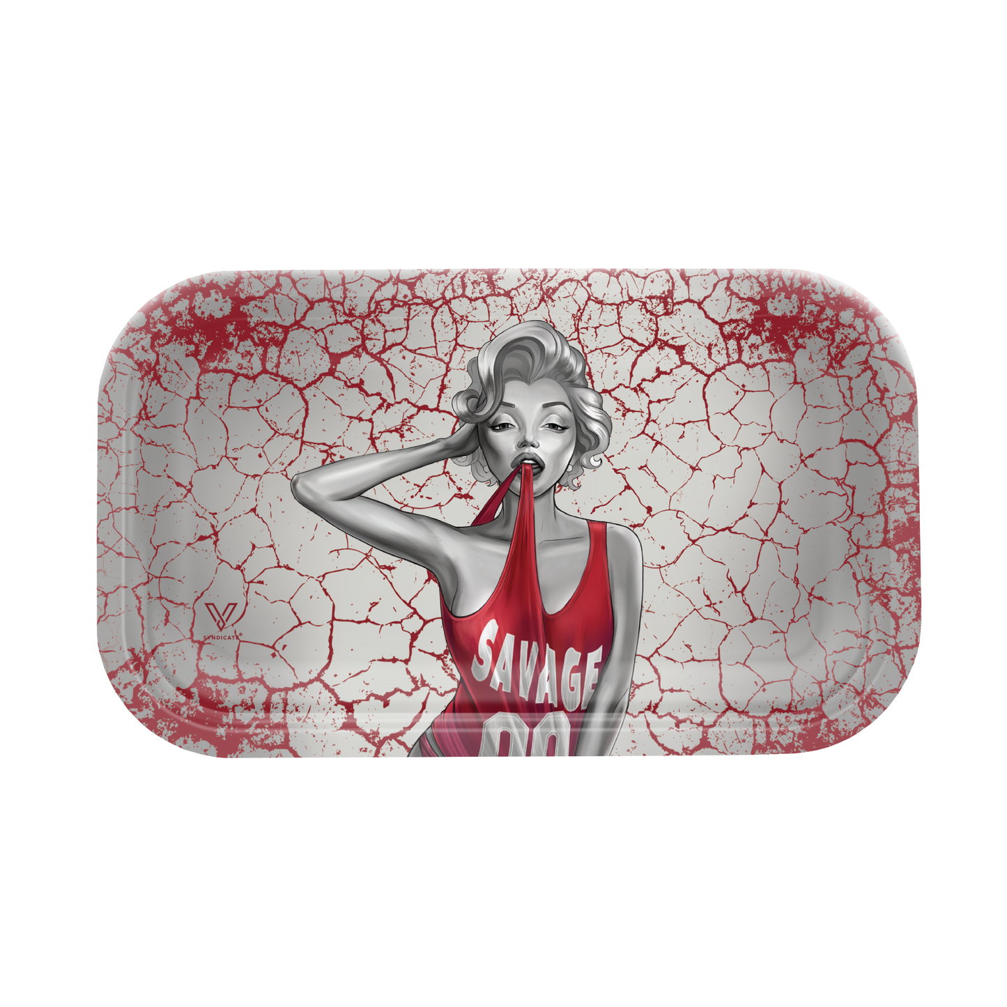 Dank Diva Metal Rollin' Tray