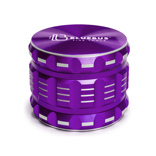 GA 4-Piece Aluminum Herb Grinder – 2-Inch Compact | BlueBus Fine Tools