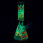 SeshGear 420 Drizzle G.I.T.D Beaker Glass Water Pipe - 10" / 14mm F