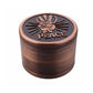 VINTAGE ALUMINUM EMBOSSED HERB GRINDER