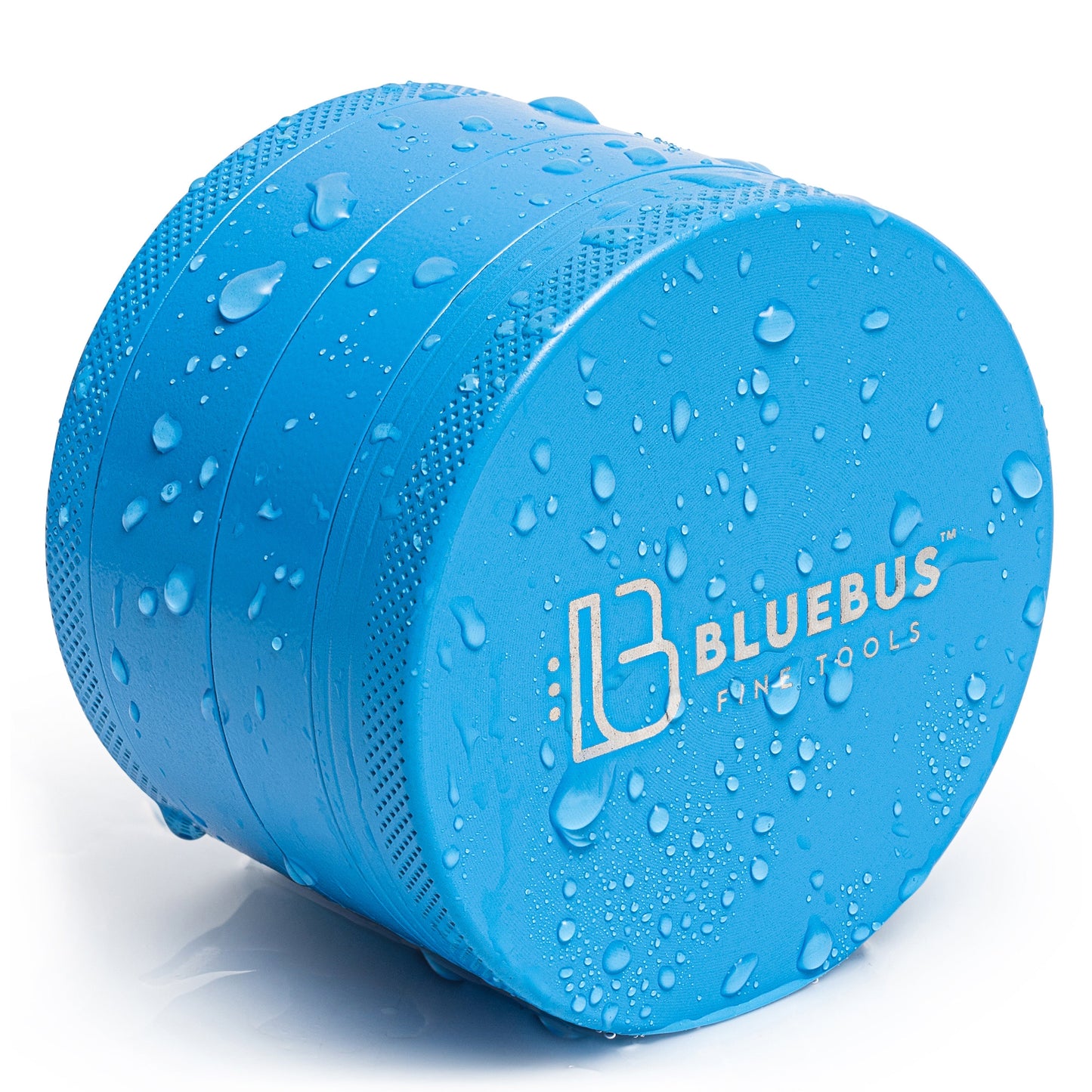 GC 4-Piece Ceramic Herb Grinder – 2.5-Inch Teal | BlueBus Fine Tools