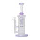 Human Grade Sacred Straight Sandblasted Glass Water Pipe