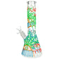 SeshGear 420 Drizzle G.I.T.D Beaker Glass Water Pipe - 10" / 14mm F