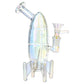 Journey To The Stars Electroplated Glass Water Pipe - 7" / 14mm F