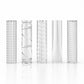 ETCHED QUARTZ PILLARS (5PK)
