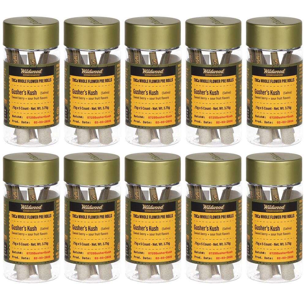 Wildwood THCa Pre-Roll | 0.75g | 5pc | 10pk Bundle