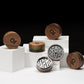 ONGROK 3 Inch, 2-Piece Walnut Grinder
