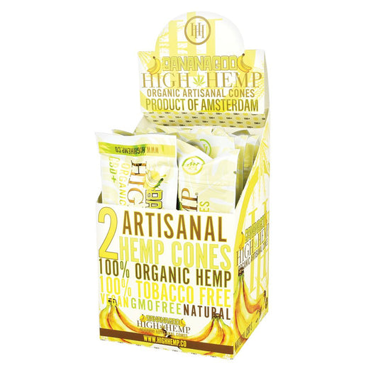 High Hemp Organic Artisanal Cones | 2pc | 15pk Display