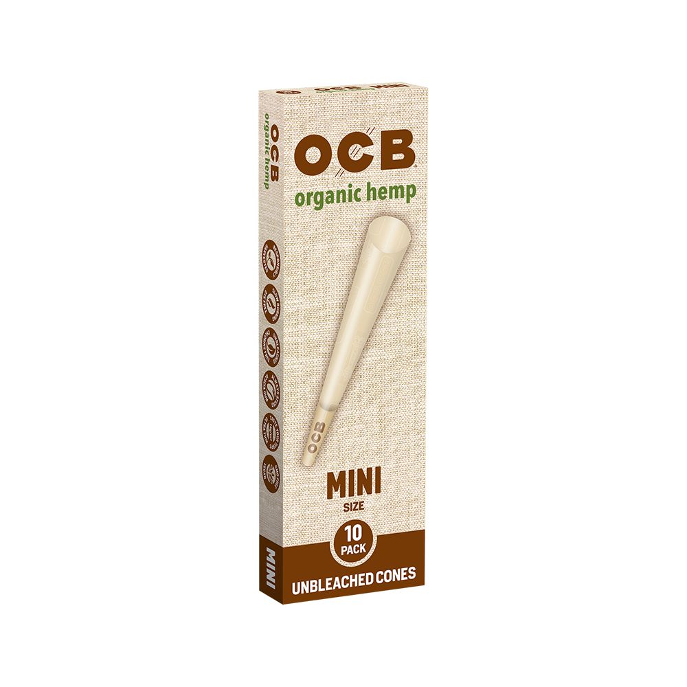 OCB Organic Hemp Pre-Rolled Cones | 24pk Display