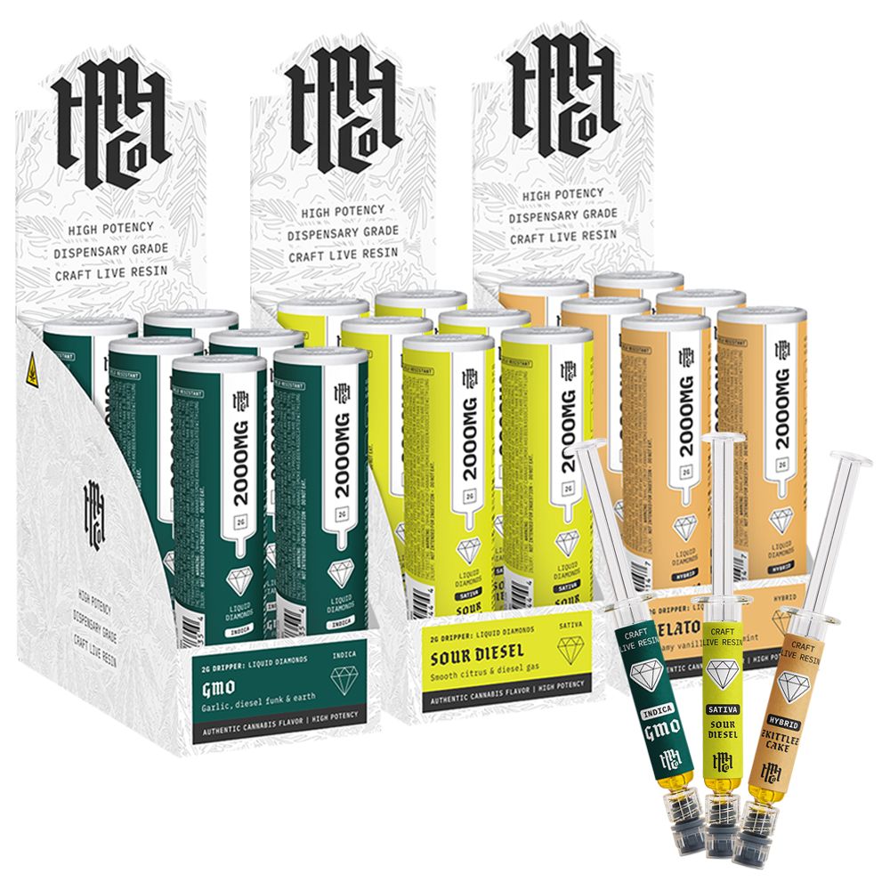 Modern Herb Co Liquid Diamonds THCA Dripper | 2g | 6ct Display