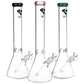 Diamond Glass Gold Classic Beaker Water Pipe - 16.25" / 14mm F