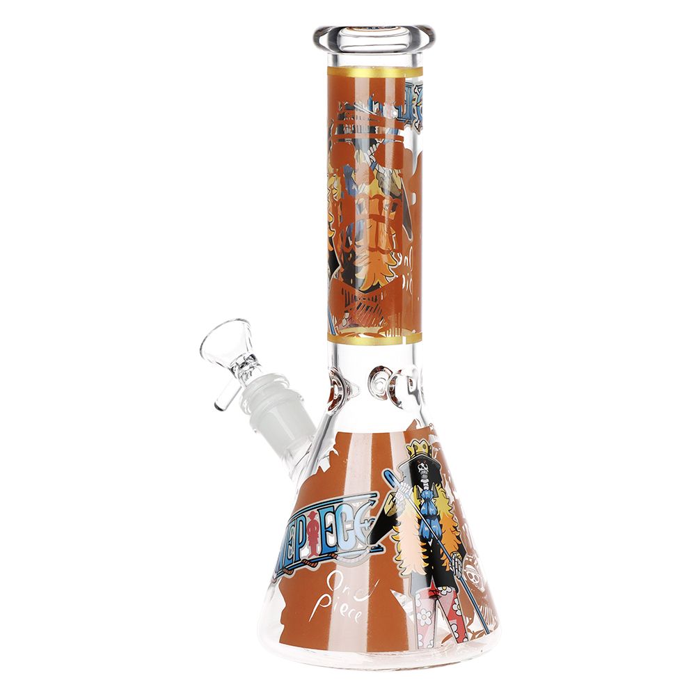 One Treasure Beaker Glass Water Pipe | 10.25" | 14mm F