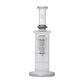 Human Grade Sacred Straight Sandblasted Glass Water Pipe