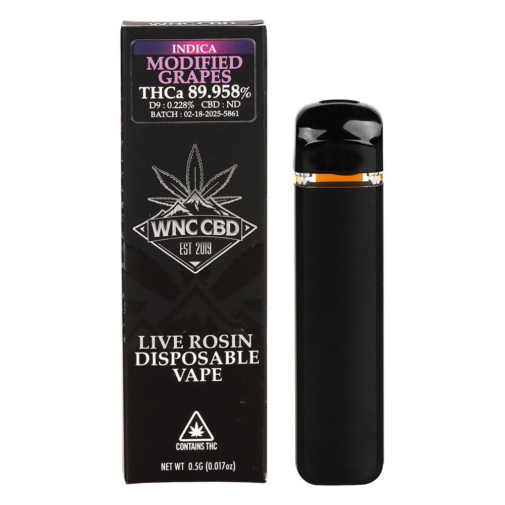 WNC THCA Live Rosin Disposable | 0.5g | 12ct Display
