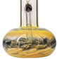 LA Pipes "Smoke Signals" Buoy Fumed Base Bong