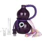 SeshGear Gourd Glass Water Pipe - 7.75" / 14mm F / Colors Vary