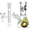 Pulsar Forbidden Donuts Design Series Glass Beaker Water Pipe - 7.75" / 14mm F