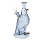 SeshGear Raven Glass Water Pipe - 7.5" / 14mm F / Smoke