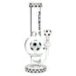 Pulsar Soccer Celebration Bubble Base Glass Water Pipe - 12.6" / 14mm F