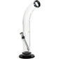 Acrylic Curved Tube Bong 10''