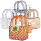 SeshGear Luxury Hand Bag Glass Water Pipe - 5.25" / 14mm F / Colors Vary