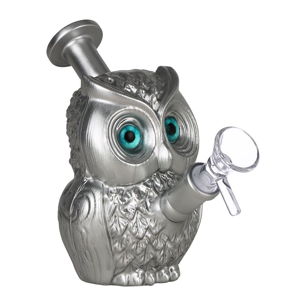 3CT BUNDLE - SeshGear Tiny Hooters Glass Water Pipe - 5" / 14mm F / Assorted Colors