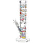 Pulsar Design Series Straight Tube Glass Water Pipe | 12" | 14mm F