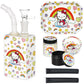 Hello Kitty Juicebox Glass Water Pipe Smoker's Travel Kit - 7" / 14mm F / Rainbow Kitty