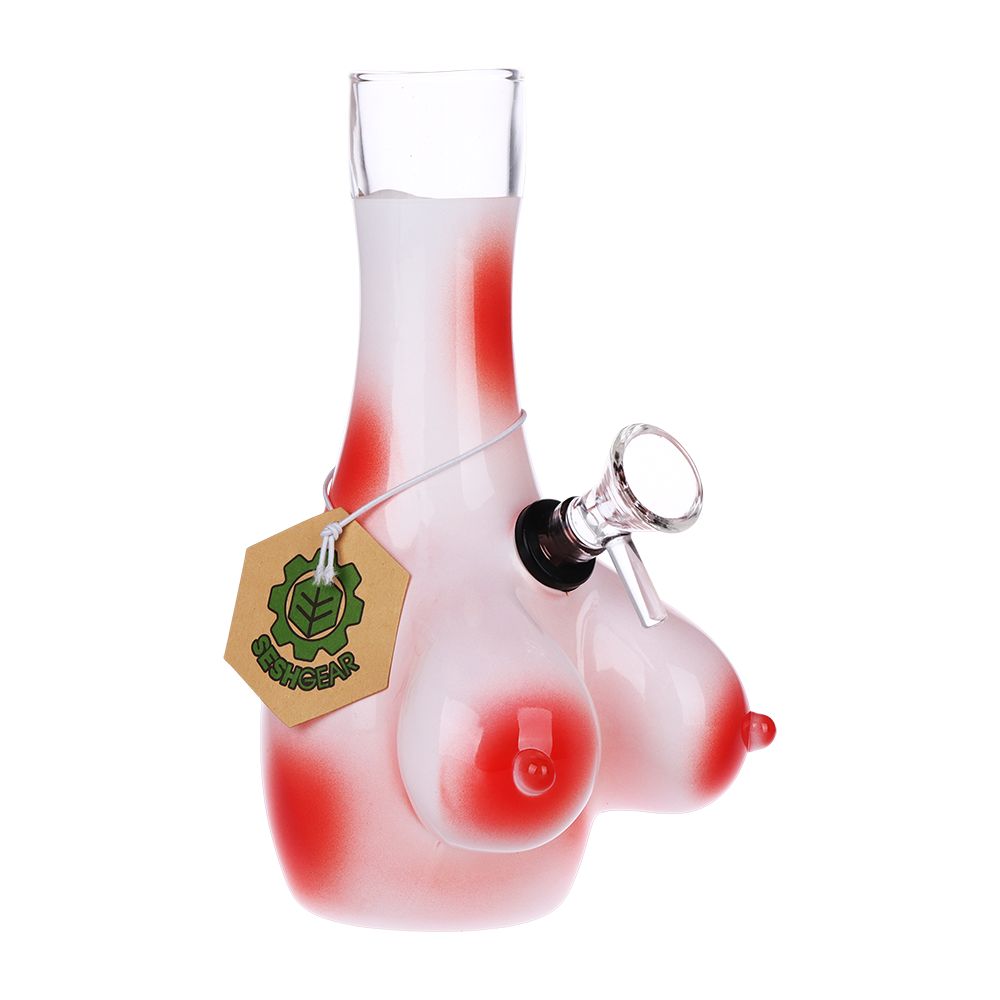 SeshGear Buxom Bosom Glass Water Pipe - 7.5" / Grommet