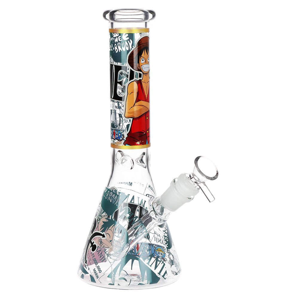 One Treasure Beaker Glass Water Pipe | 10.25" | 14mm F