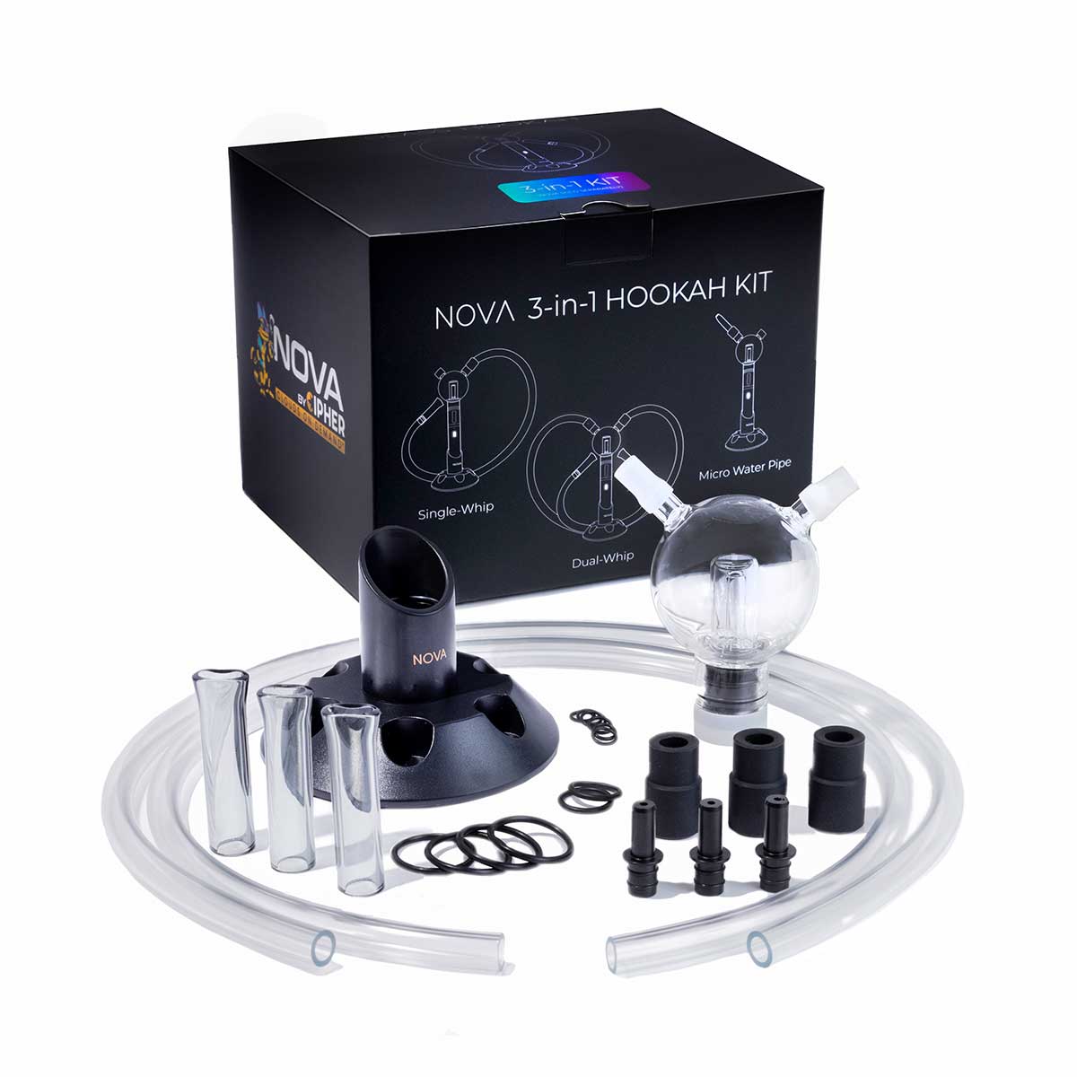 Cipher NOVA Water Hookah Kit