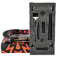 Elevated Metal Rolling Tray & Cone Loader Kit - Tie Dye Leaf
