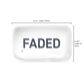 Faded Metal Rollin' Tray